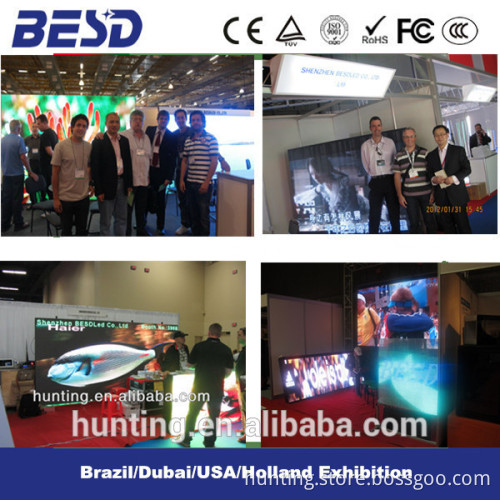 Giant LED Video Wall Use for Fair and Booth